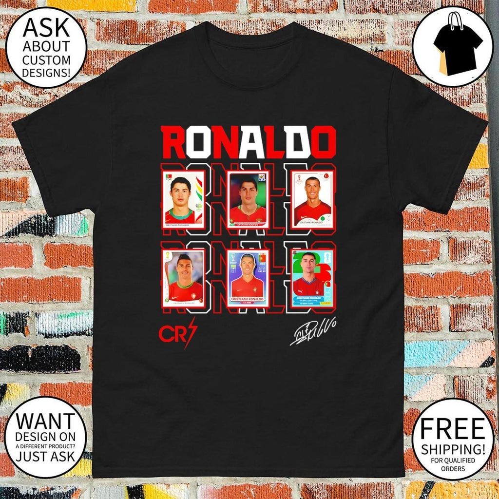 CR7 Ronaldo World Cup 2026 graphic signature shirt