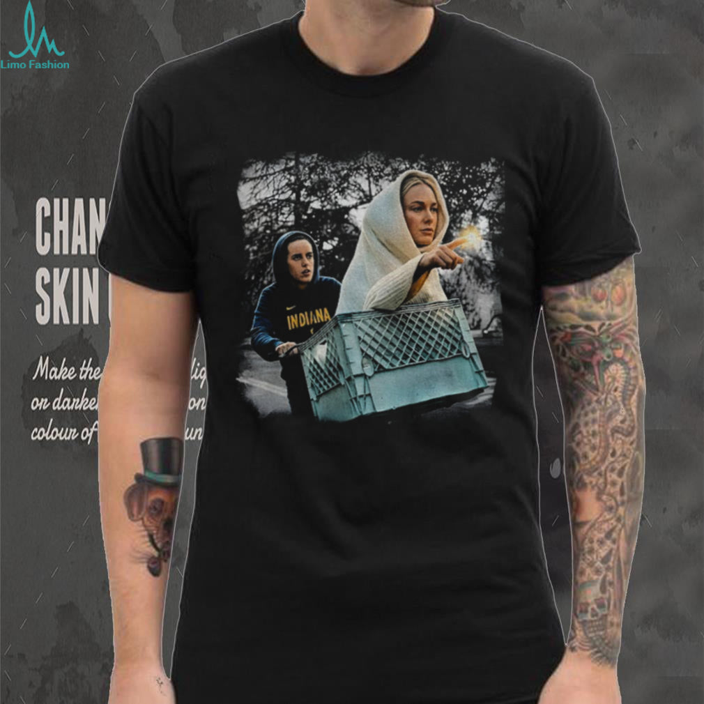 Caitlin Clark Sophie Cunningham ET Parody shirt