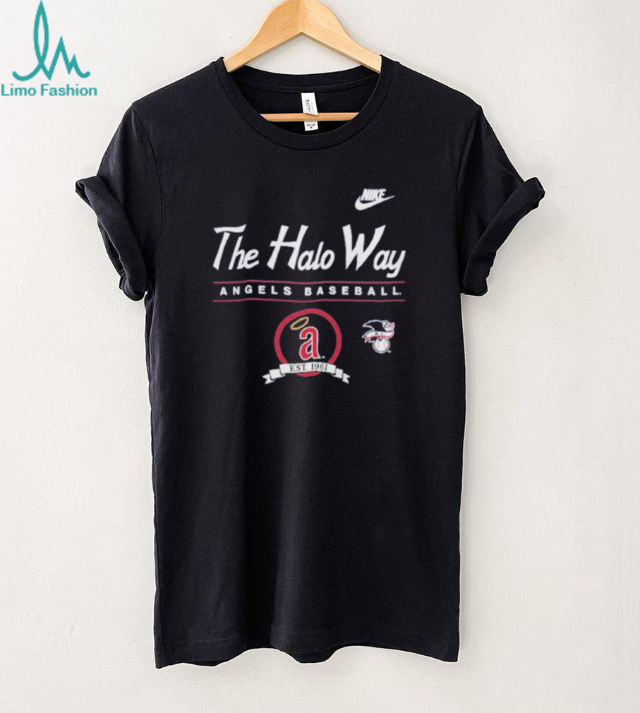 California Angels The Halo Way logo shirt