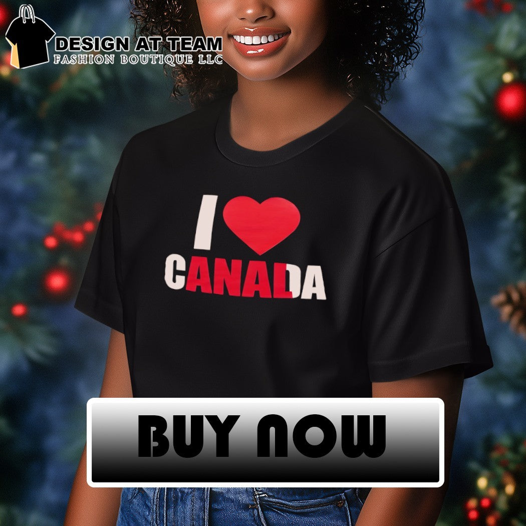 Canadian apparel I heart Canada Anal shirt