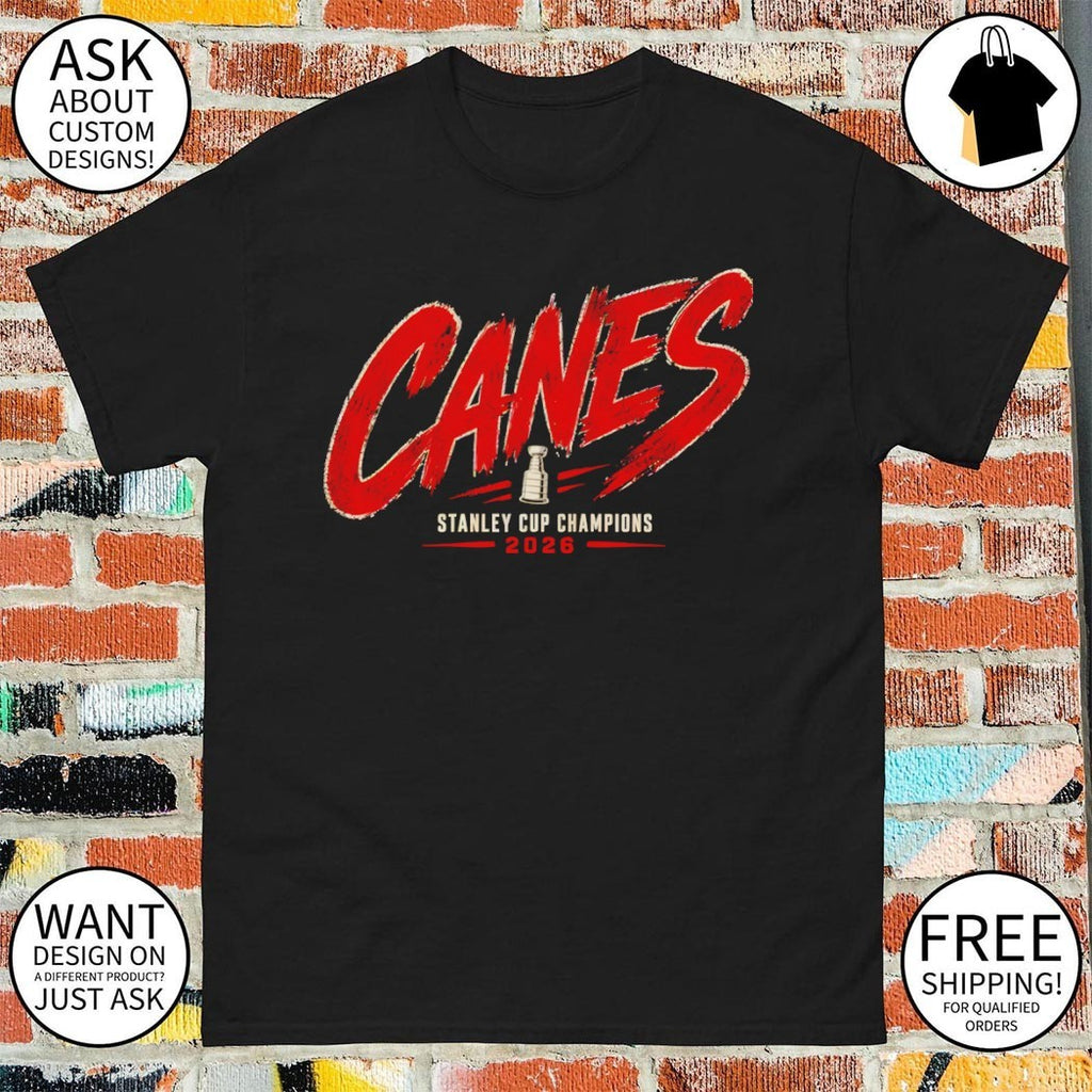 Canes Carolina Hurricanes Hockey Stanley Cup Champions 2026 shirt