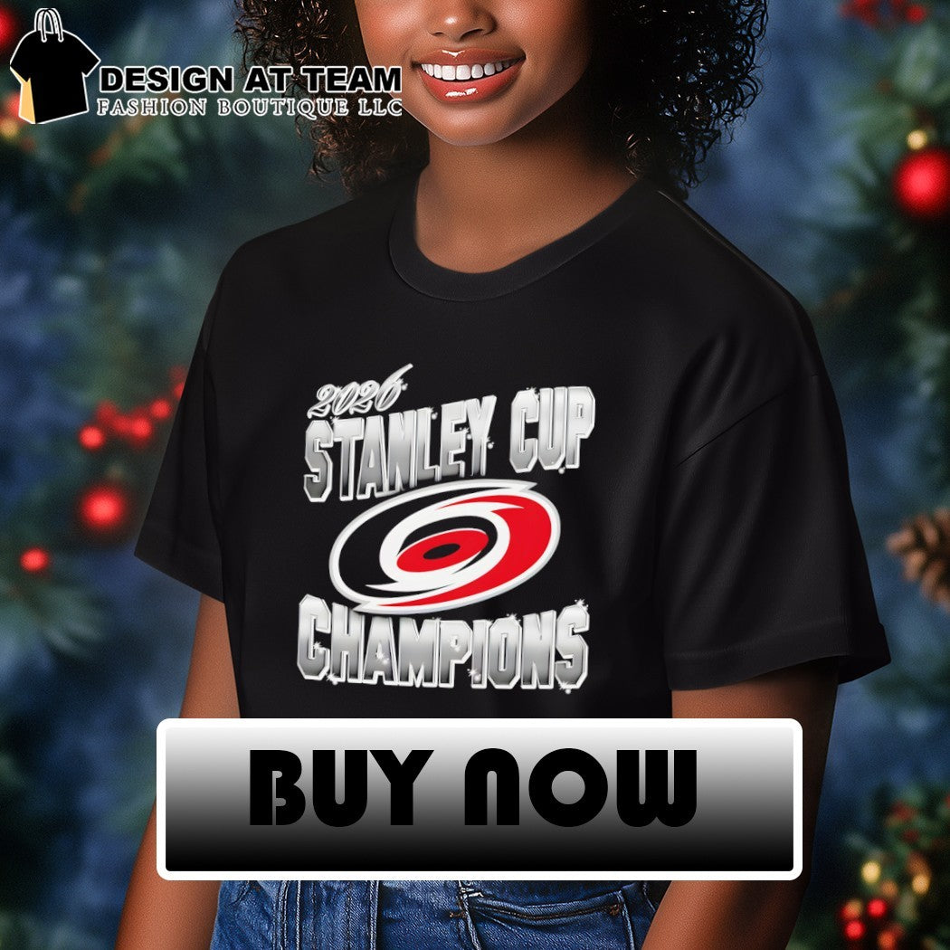 Carolina Hurricanes 2026 NHL Victory Celebration Stanley Cup Champions shirt