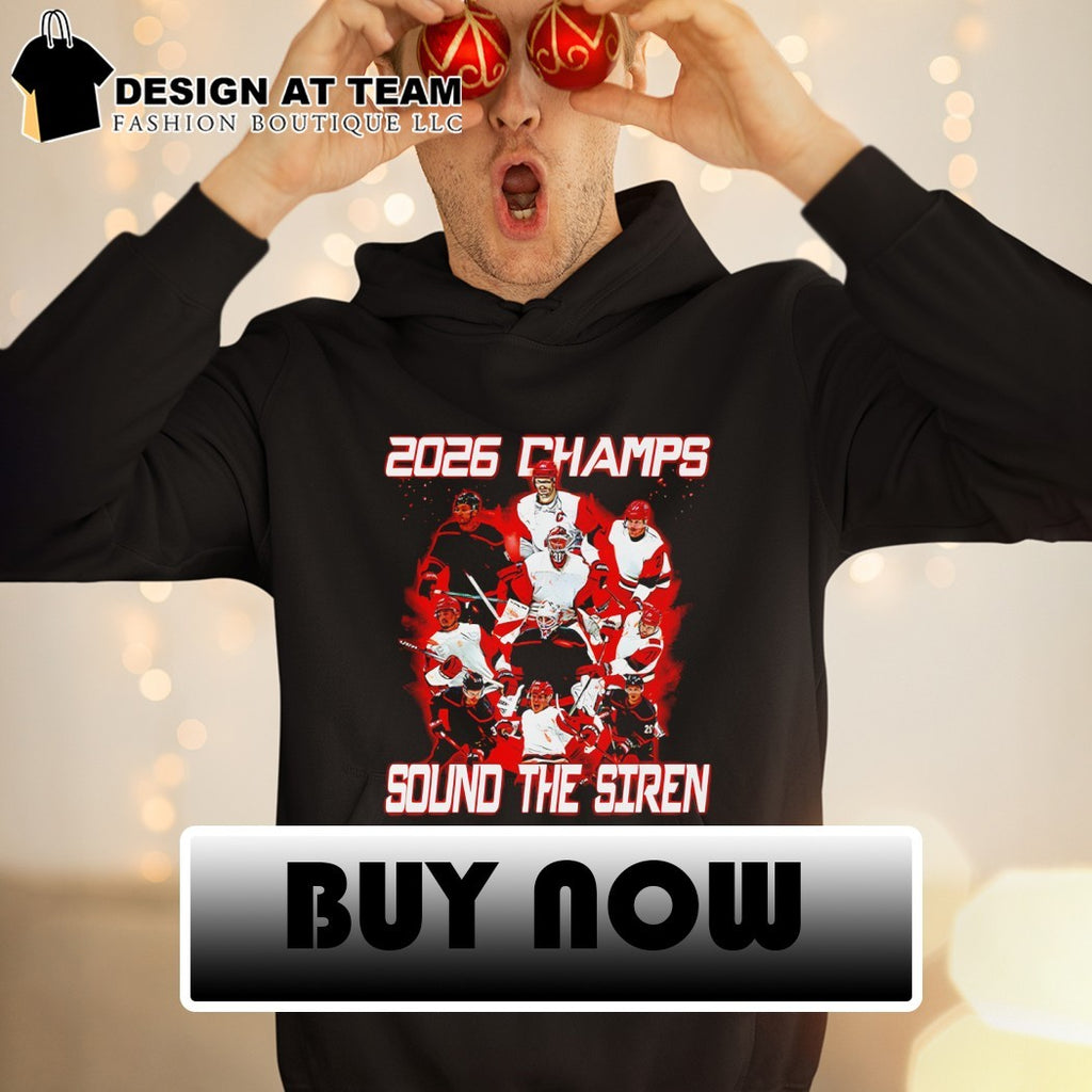 Carolina Hurricanes 2026 Stanley Cup Champions Sound The Siren shirt