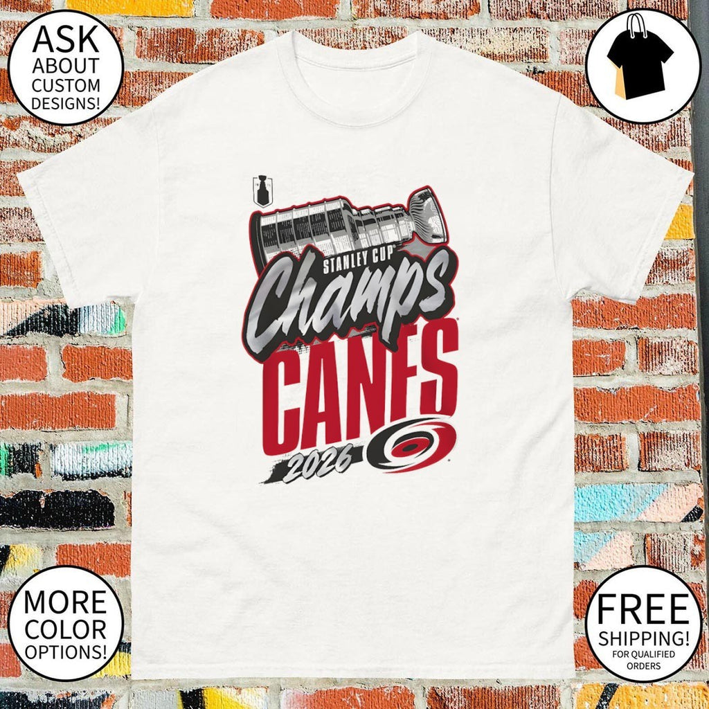 Carolina Hurricanes Hockey NHL 2026 Stanley Cup Champions Locker Room shirt
