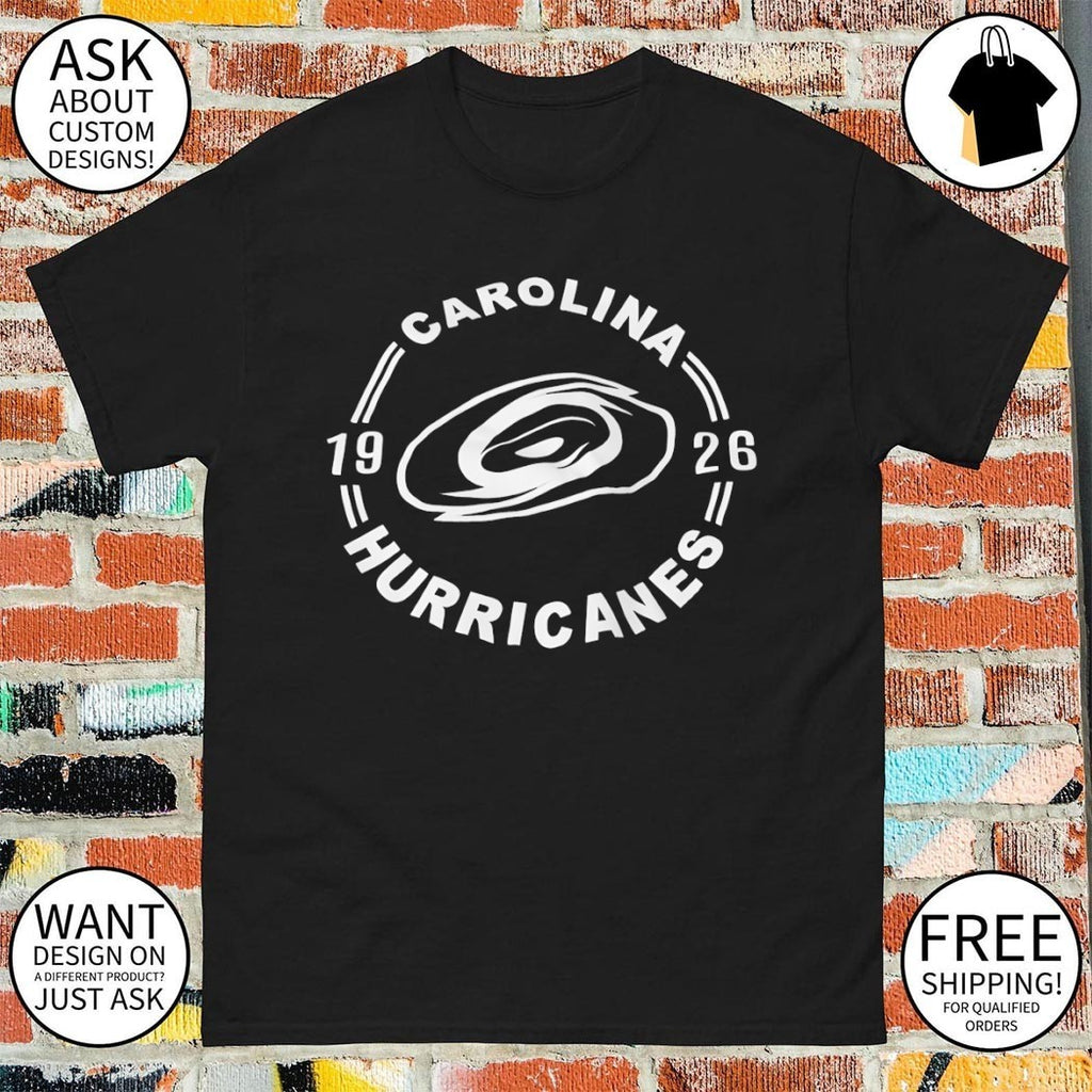 Carolina Hurricanes Hockey NHL Ice 1926 logo shirt
