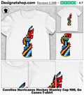 Carolina Hurricanes Hockey Stanley Cup NHL Go Canes shirt
