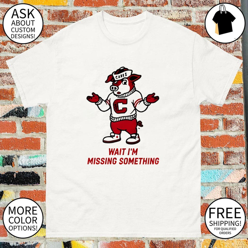 Carolina Hurricanes Mascot wait I’m mising something NHL Hockey 2026 shirt