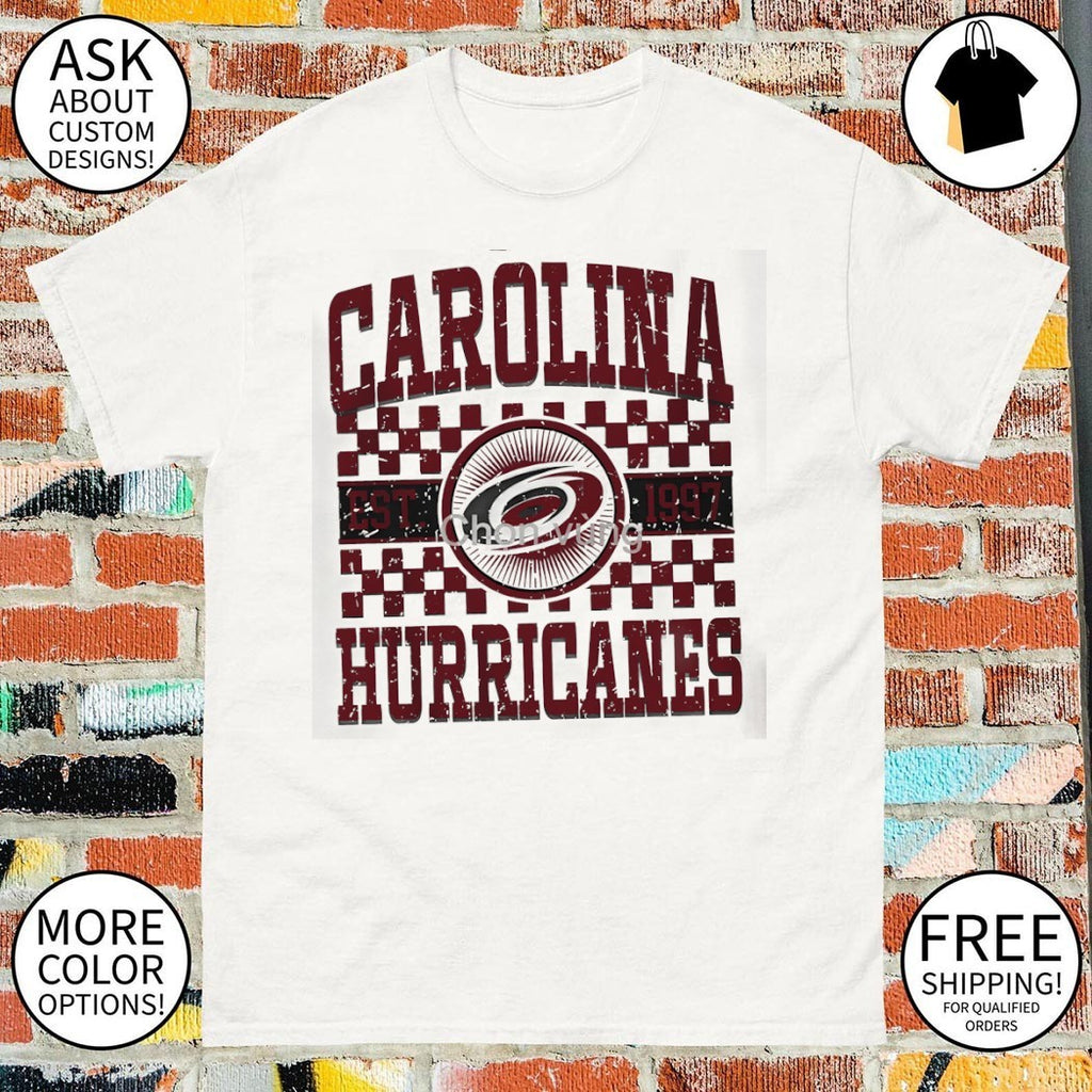 Carolina Hurricanes NHL hockey team apparel logo est 1997 shirt