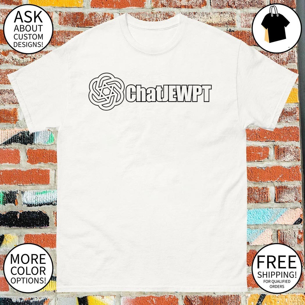 ChatJewpt Chatgpt parody logo shirt
