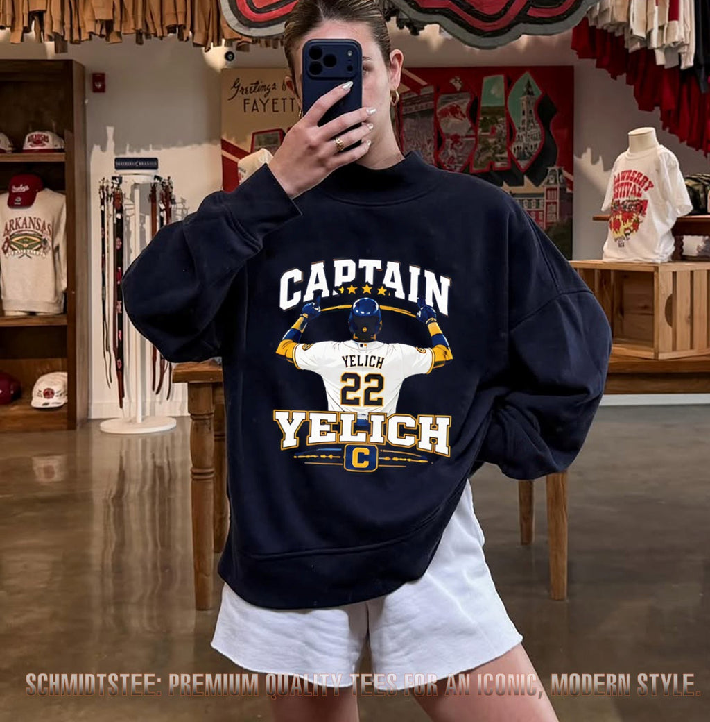 Christian Yelich Captain Milwaukee Brewers Our Captain Yelich shirt