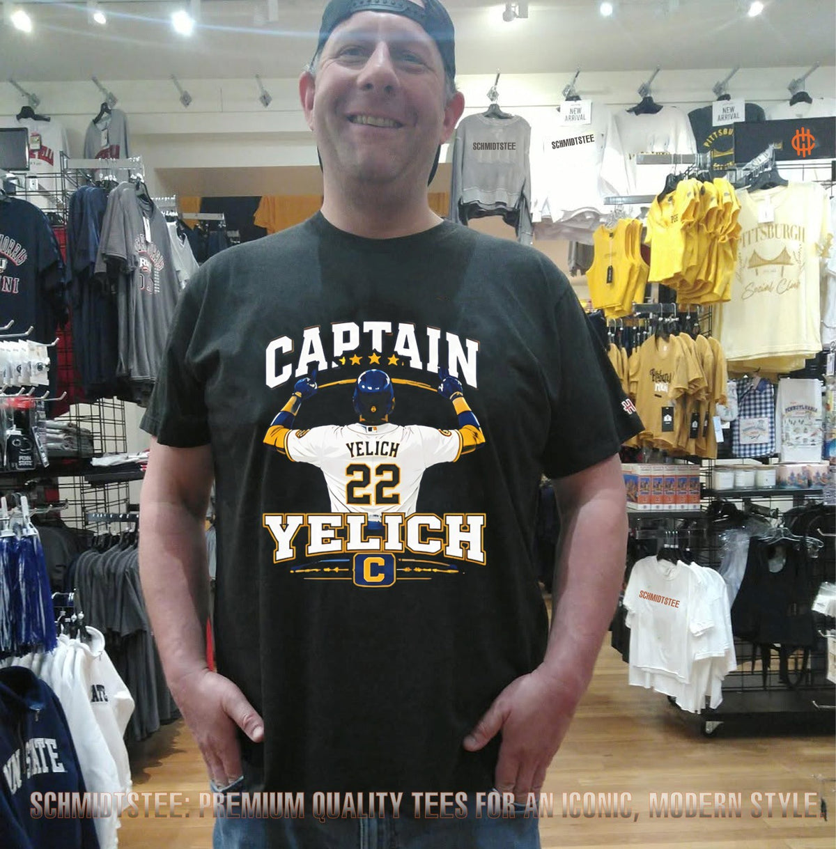 Christian Yelich Captain Milwaukee Brewers Our Captain Yelich shirt