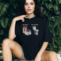 Cigarettes Coffee Toilet Porcelain Stool My Paint My Canvas Funny Humor Shirt