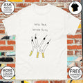 Cigarettes forming NY Yankees logo New York Never Quits shirt