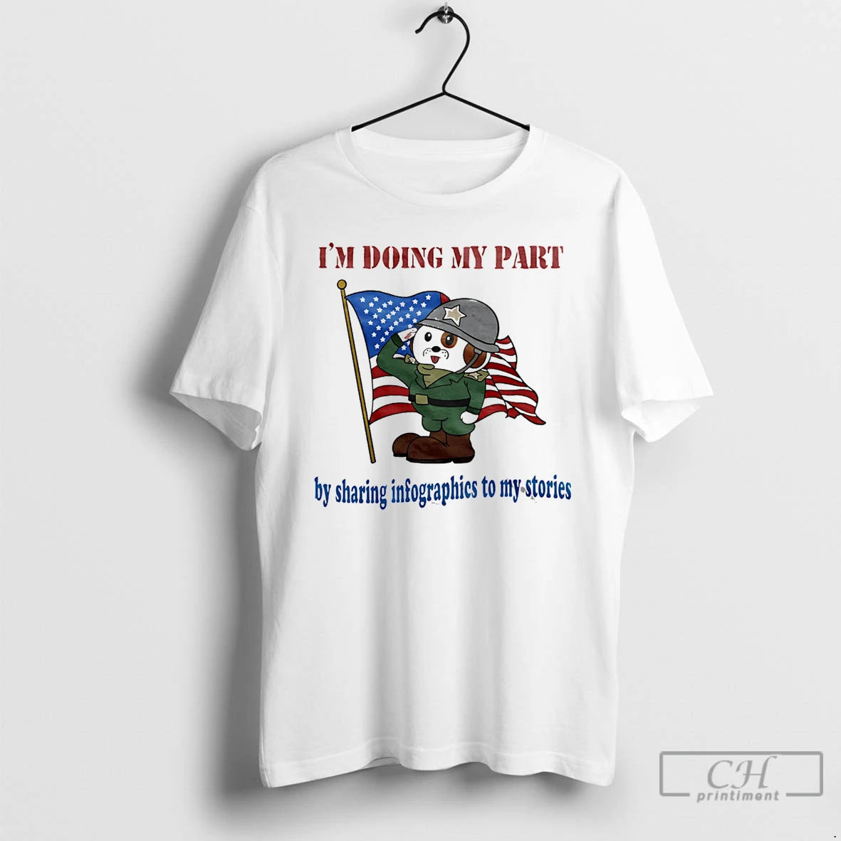 Classic Dog Im Doing My Part By Sharing Infographics To My Stories T Shirts Sweater