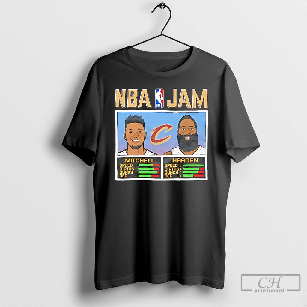Classic Donovan Mitchell And James Harden Cavs Cleveland Cavaliers Nba Jam