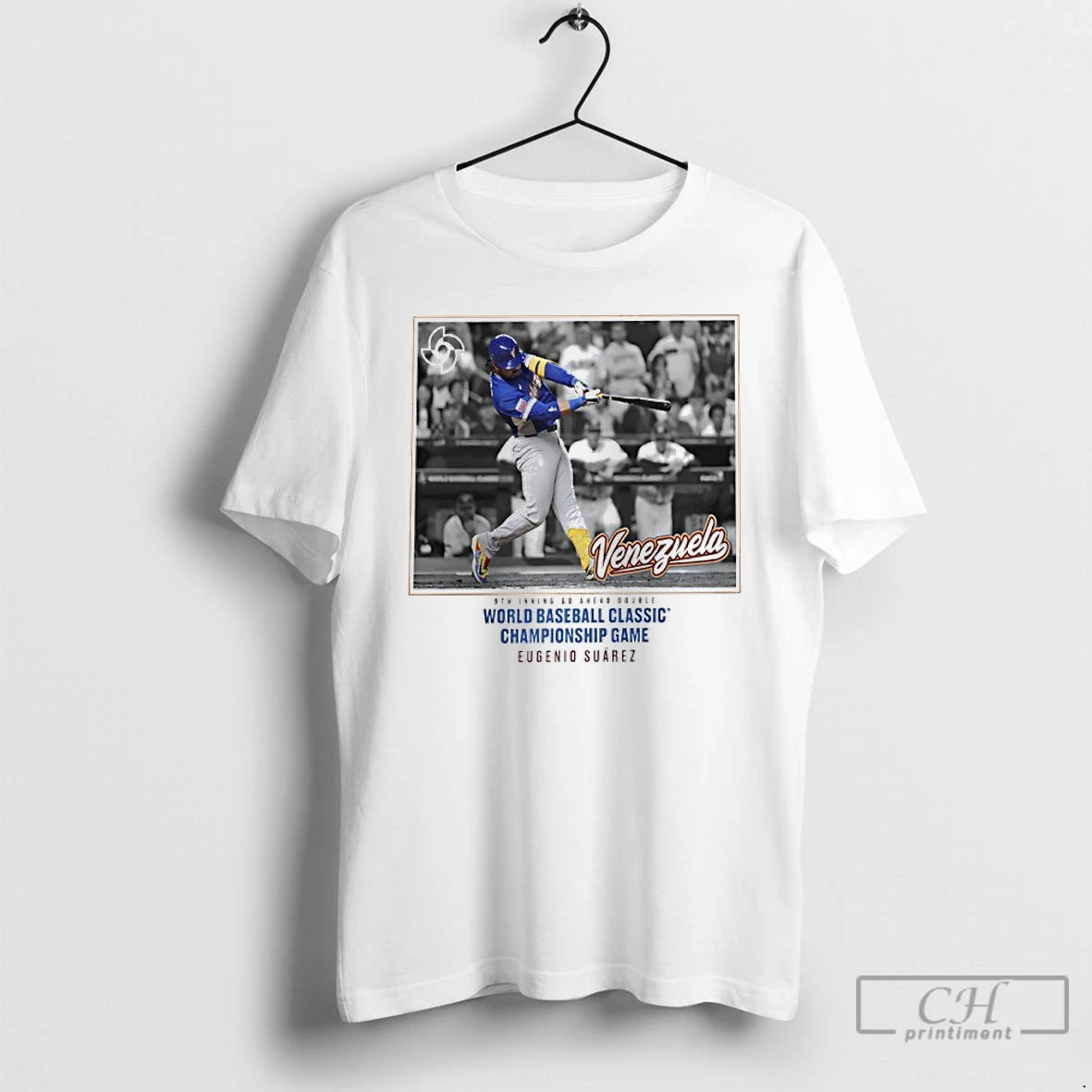 Classic Eugenio Suarez Venezuela Baseball 2026 World Baseball Classic Championship Game