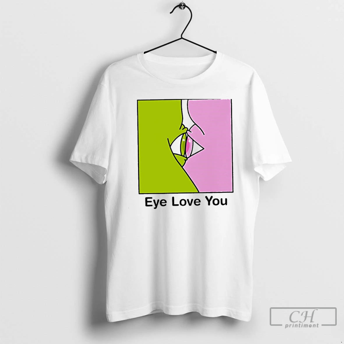 Classic Eye Love You Graphic