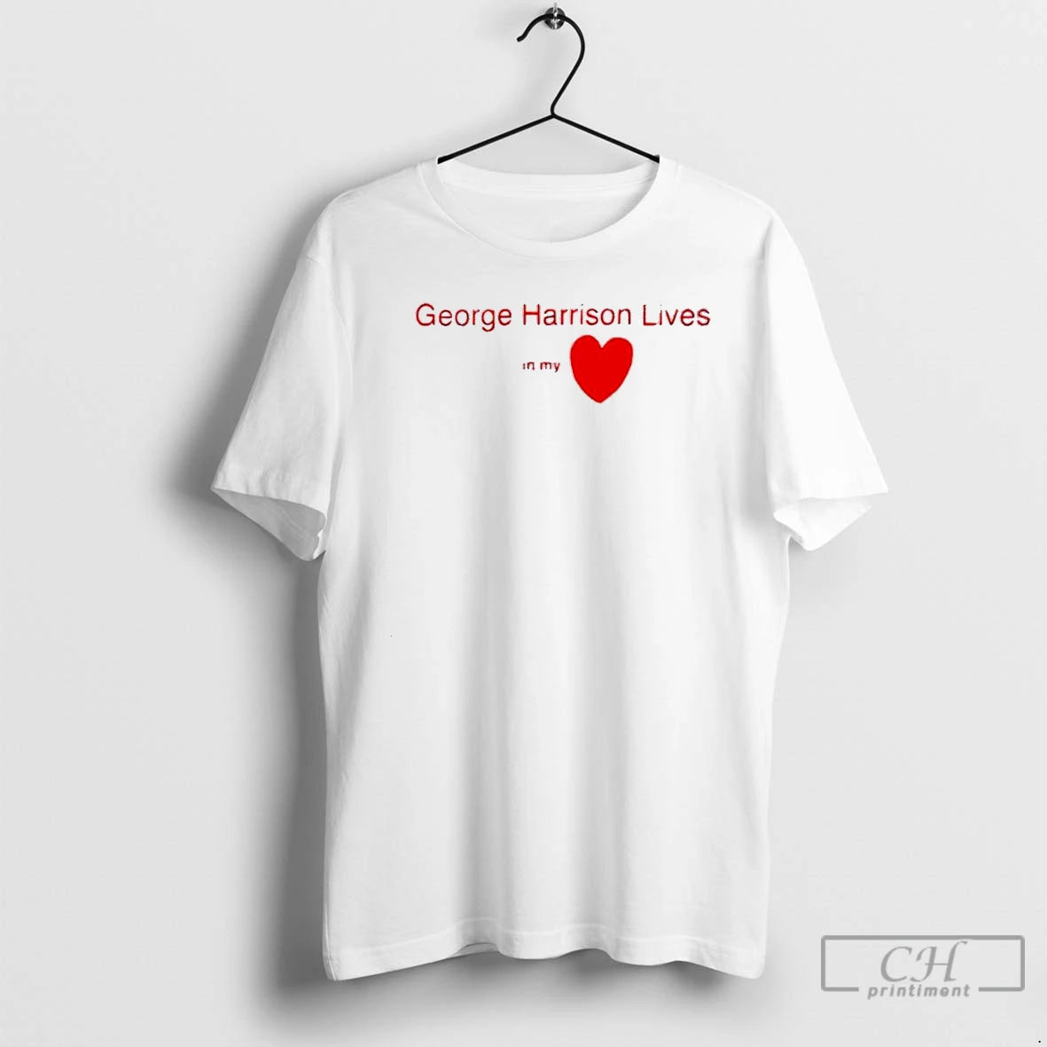 Classic George Harrison Lives In My Love Graphic