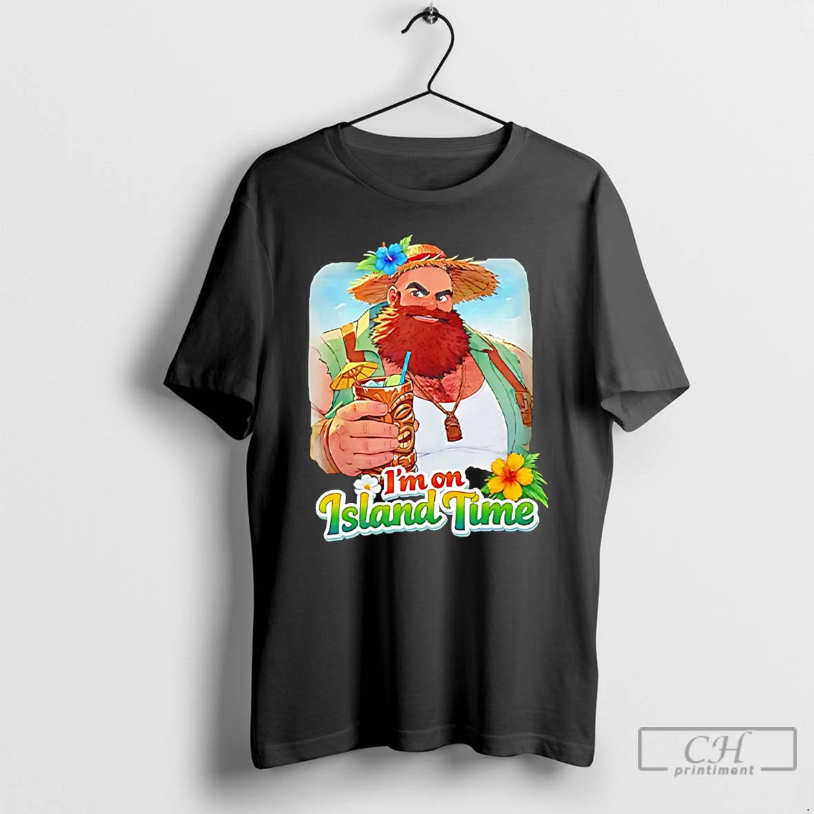 Classic Im On Island Time Cartoon