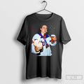 Classic Jack Hughes Middle Finger And Beer Usa Hockey Champion Gold 2026 T Shirts Sweater