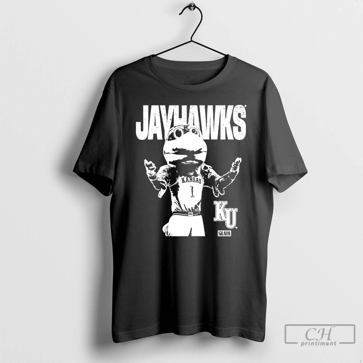 Classic Kansas Jayhawks Big Jay Mascot Vintage