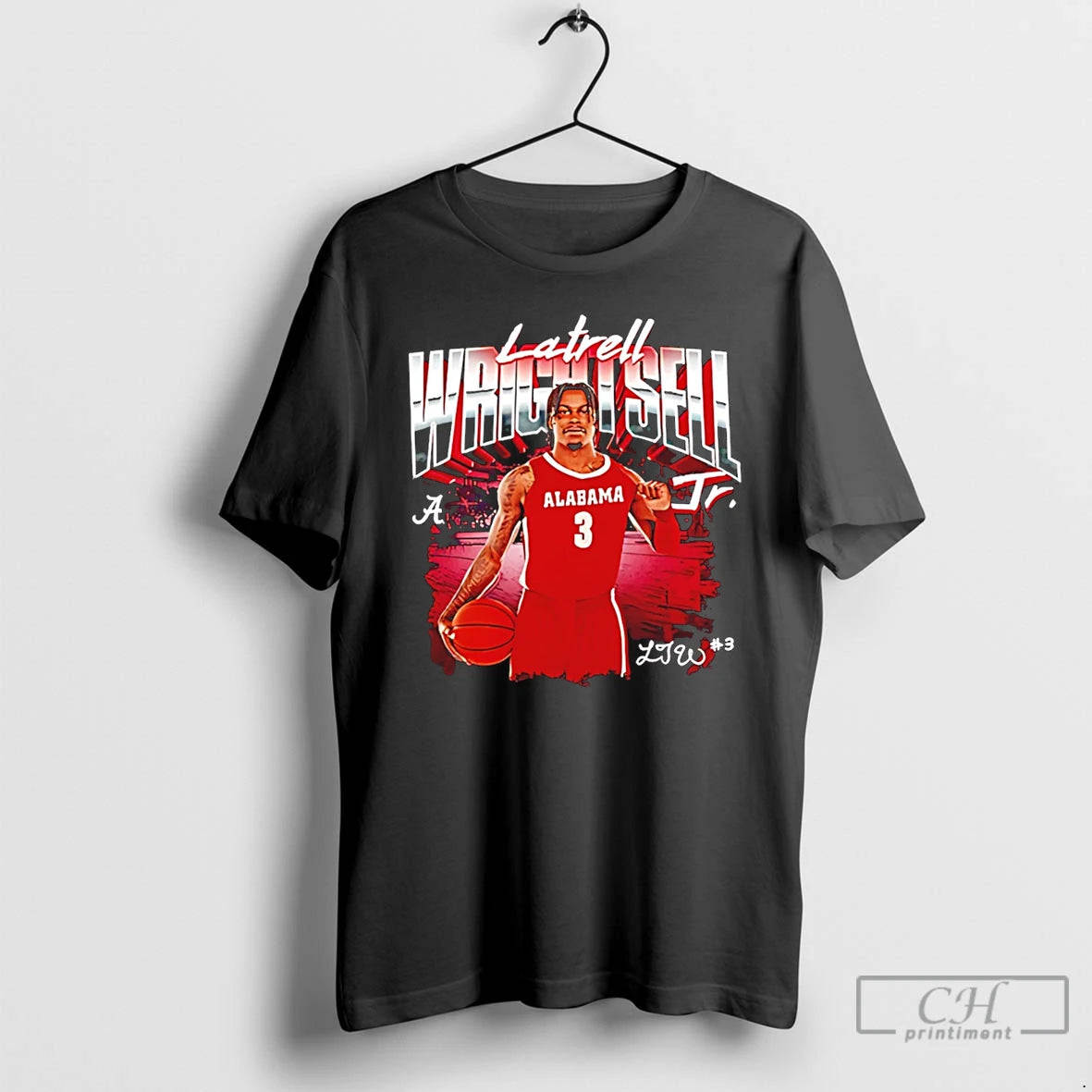 Classic Latrell Wrightsell Jr Alabama Basketball Ncaa Graphic 26