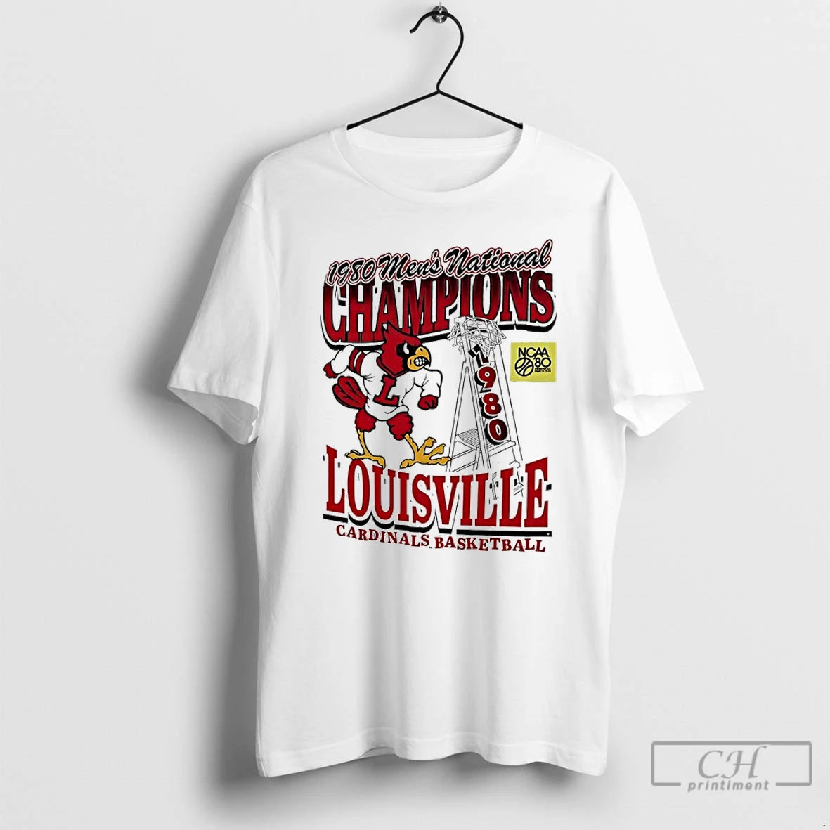 Classic Louisville Cardinals 1980 Mens Basketball National Champions