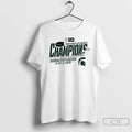 Classic Michigan State Spartans 2026 Big Ten Hockey Champions 3 In A Row T Shirts