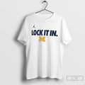 Classic Michigan Wolverines Lock It In Logo
