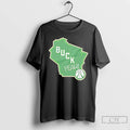 Classic Milwaukee Bucks Alternate Logo Green Map