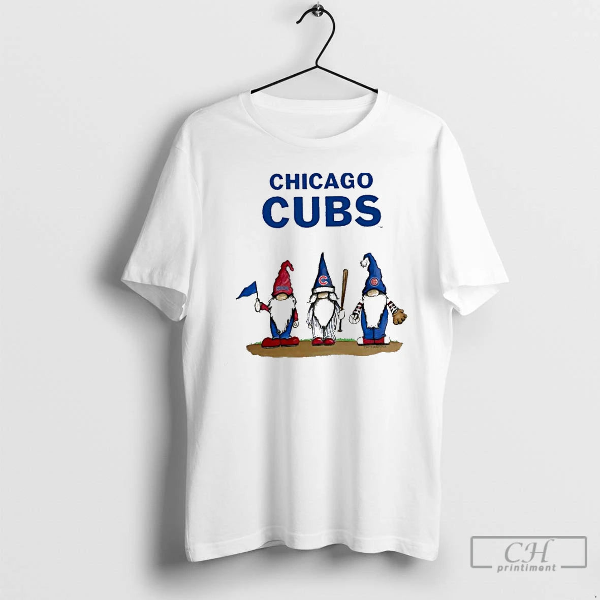 Classic Nationals Gnomes With Chicago Cubs Basketball