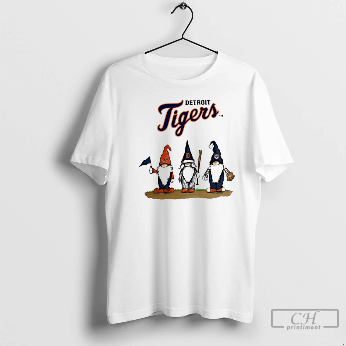Classic Nationals Gnomes With Detroit Tigers Basketball