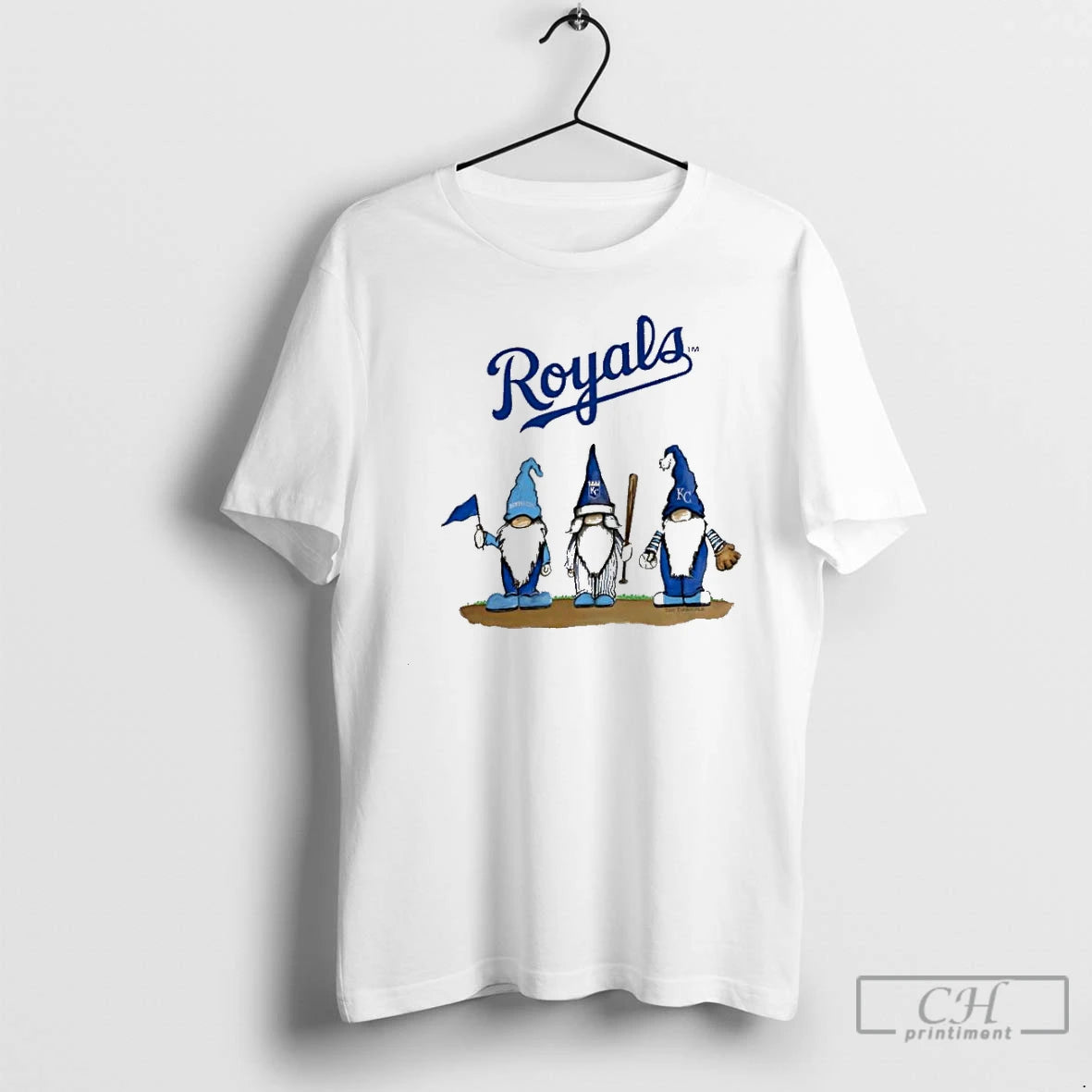 Classic Nationals Gnomes With Kansas City Royals Basketball