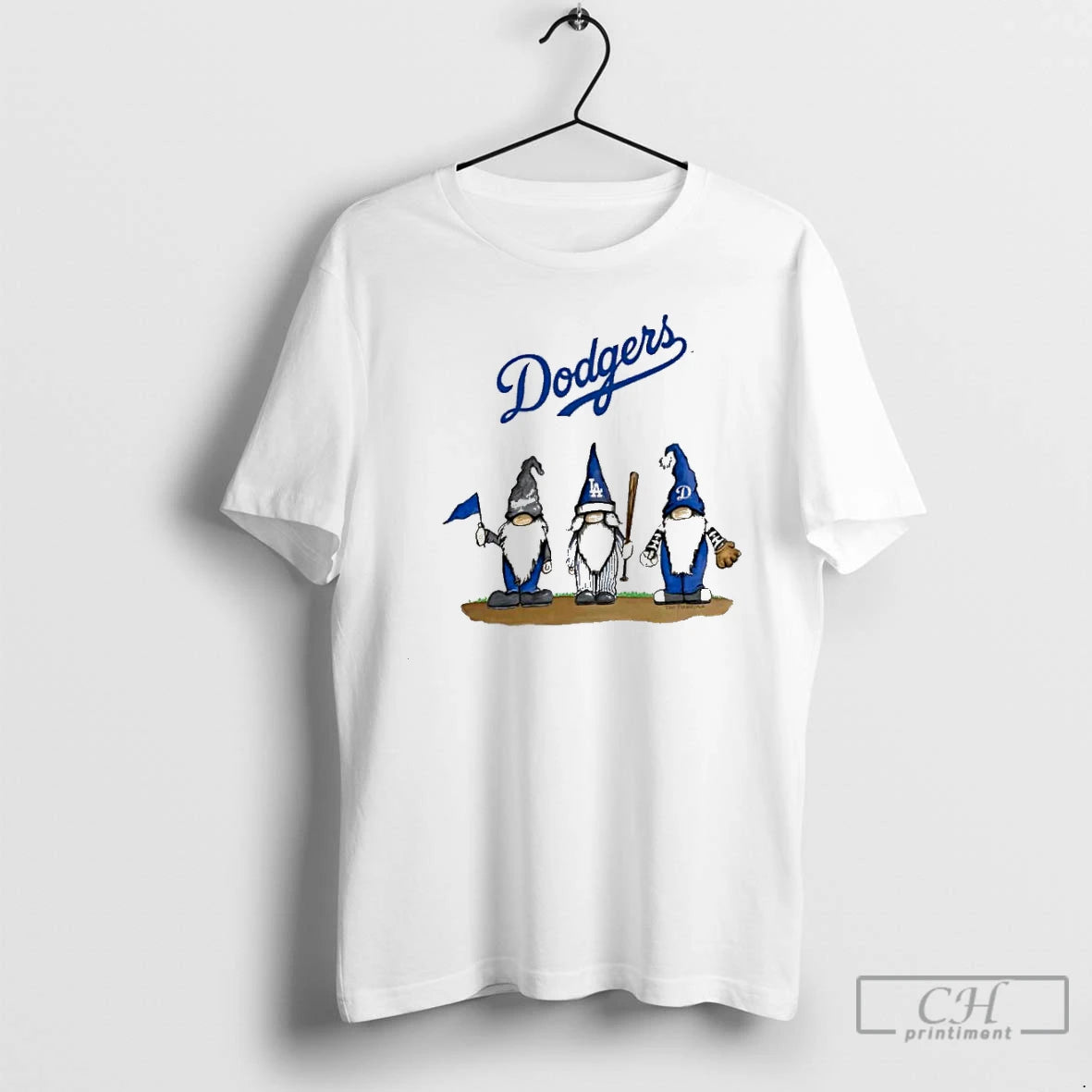 Classic Nationals Gnomes With Los Angeles Dodgers Basketball