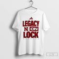 Classic Nebraska Cornhuskers Basketball Legacy On Lock Logo