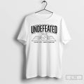 Classic North Carolina Tar Heels Undefeated At The Dean E Smith Center T Shirts Sweater