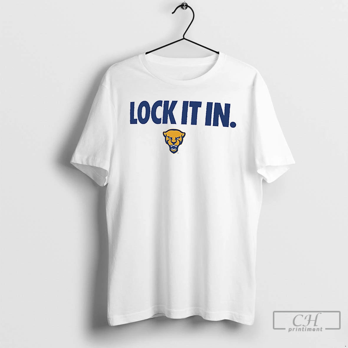 Classic Pittsburgh Panthers Lock It In Logo