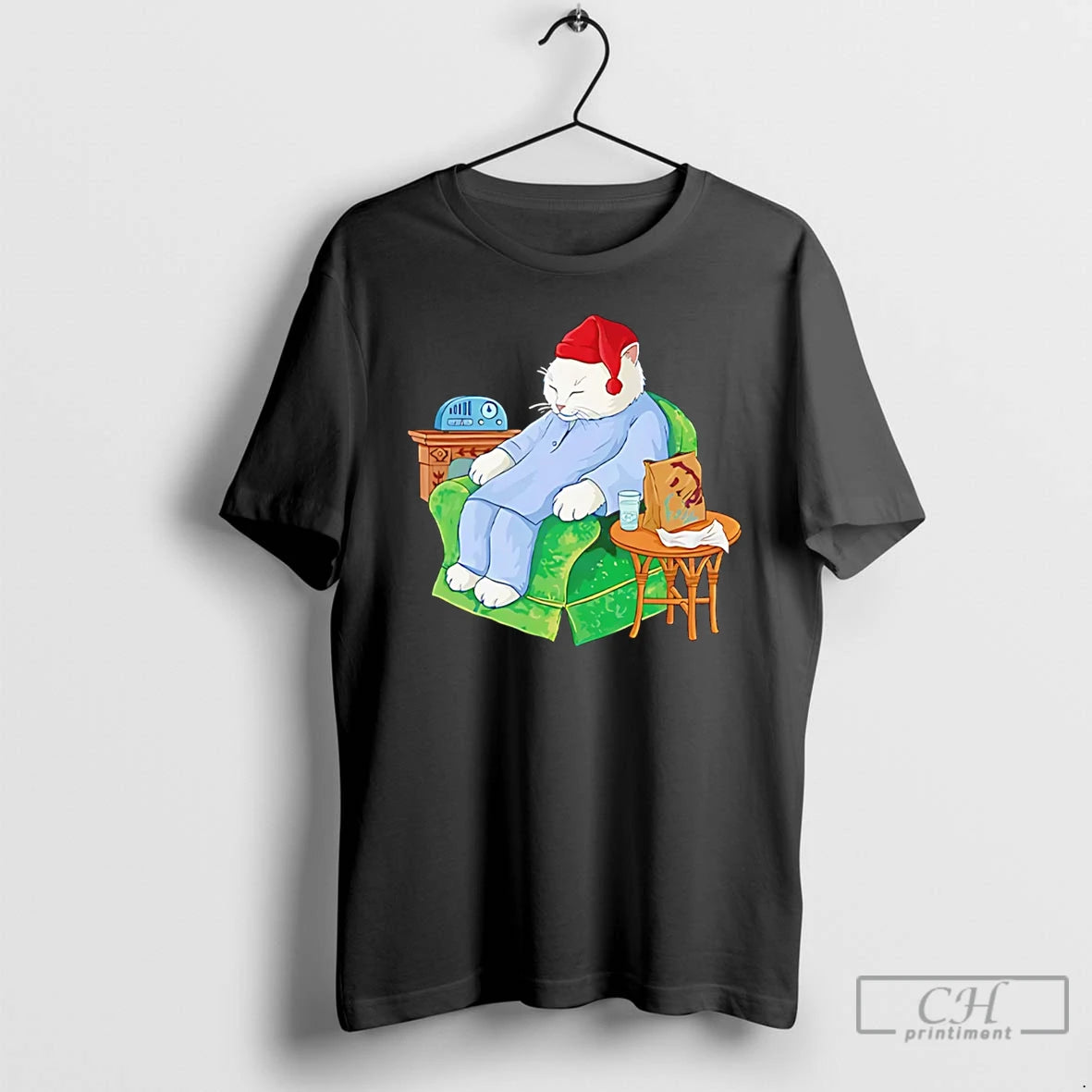 Classic Sleepytime Tacos Cat Cartoon