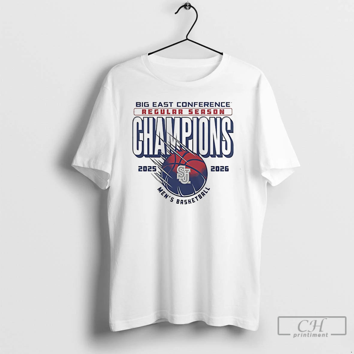 Classic St Johns Mens Basketball Back To Back Big East Regular Season Champions T Shirts