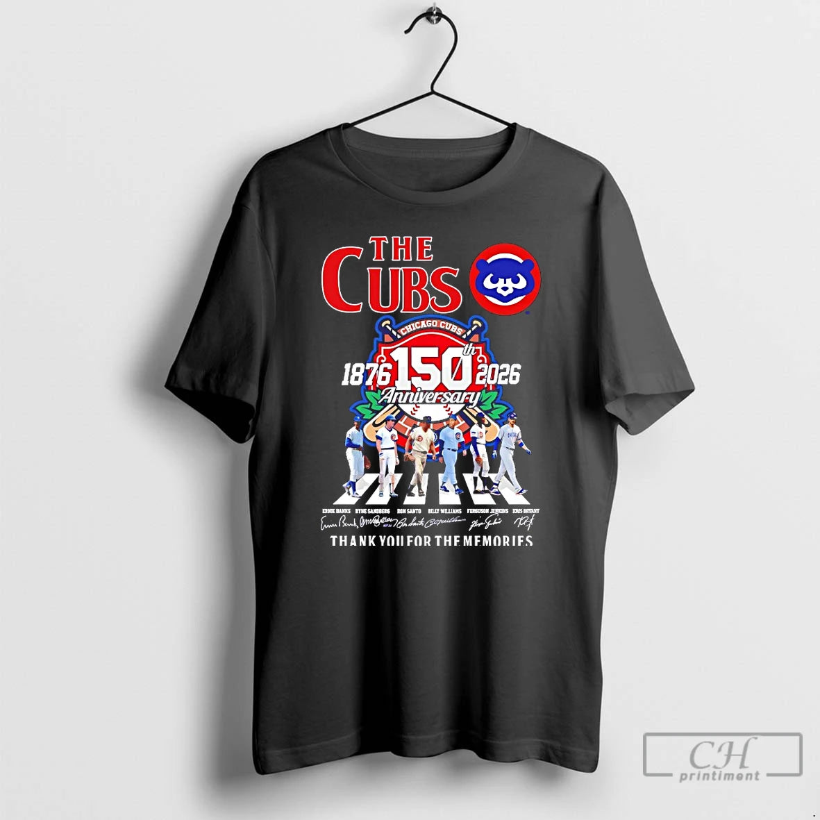 Classic The Chicago Cubs Abbey Road 150 Season Thank You For The Memories T Shirts