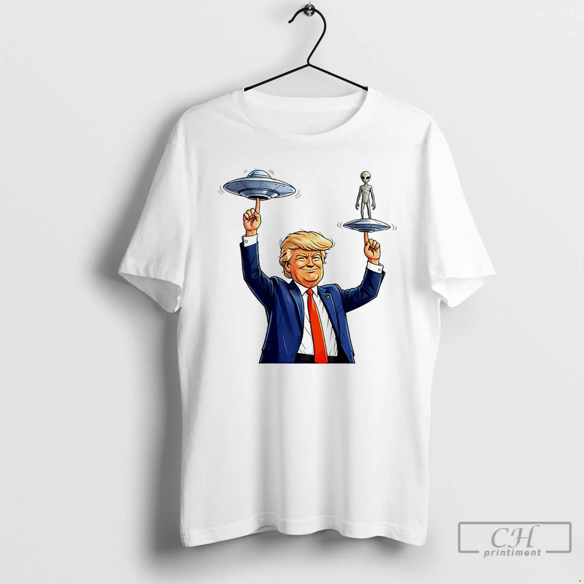 Classic Trump Alien Ufo Balancing