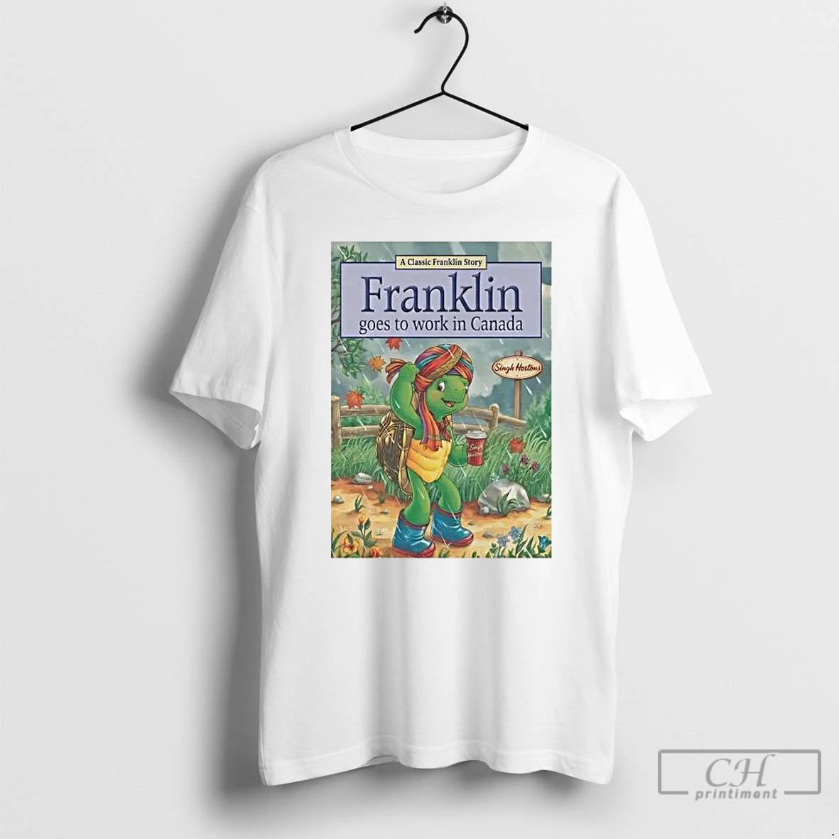 Classic Turtle Franklin Goes To Work In Canada