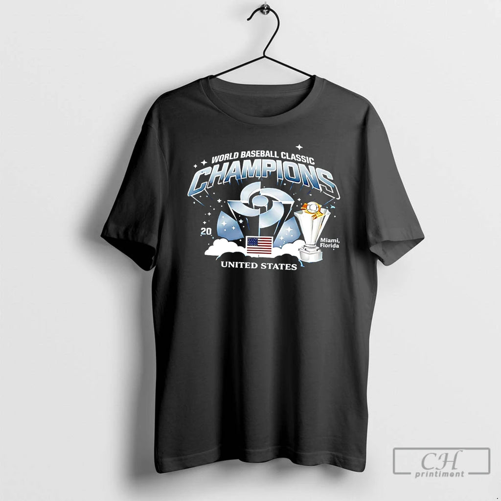 Classic Usa Team Baseball 2026 World Baseball Classic Champions Trophy