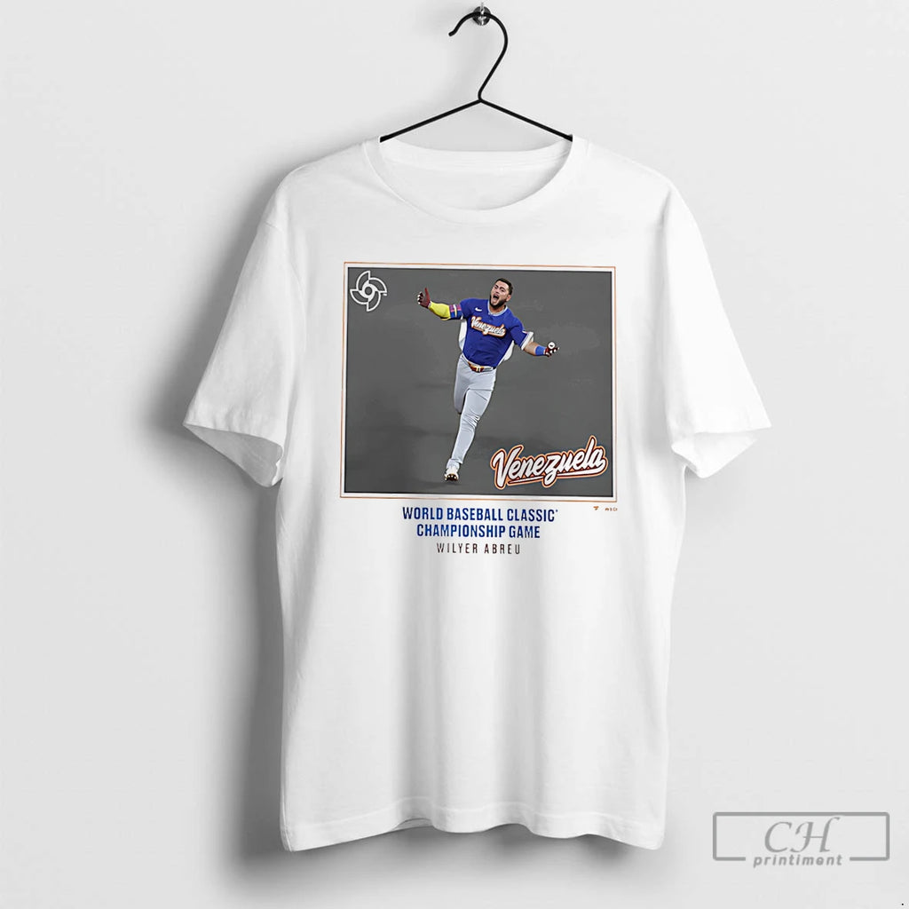 Classic Venezuela Baseball Wilyer Abreu 2026 World Baseball Classic Home Run