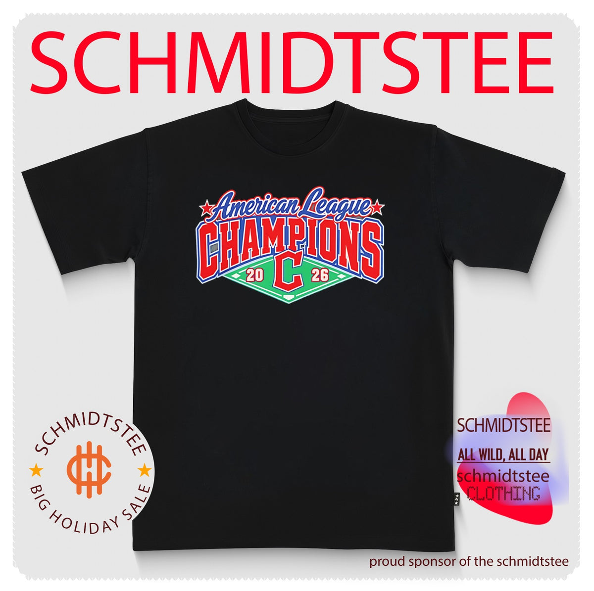 Cleveland Guardians 2026 American League Champions classic shirt