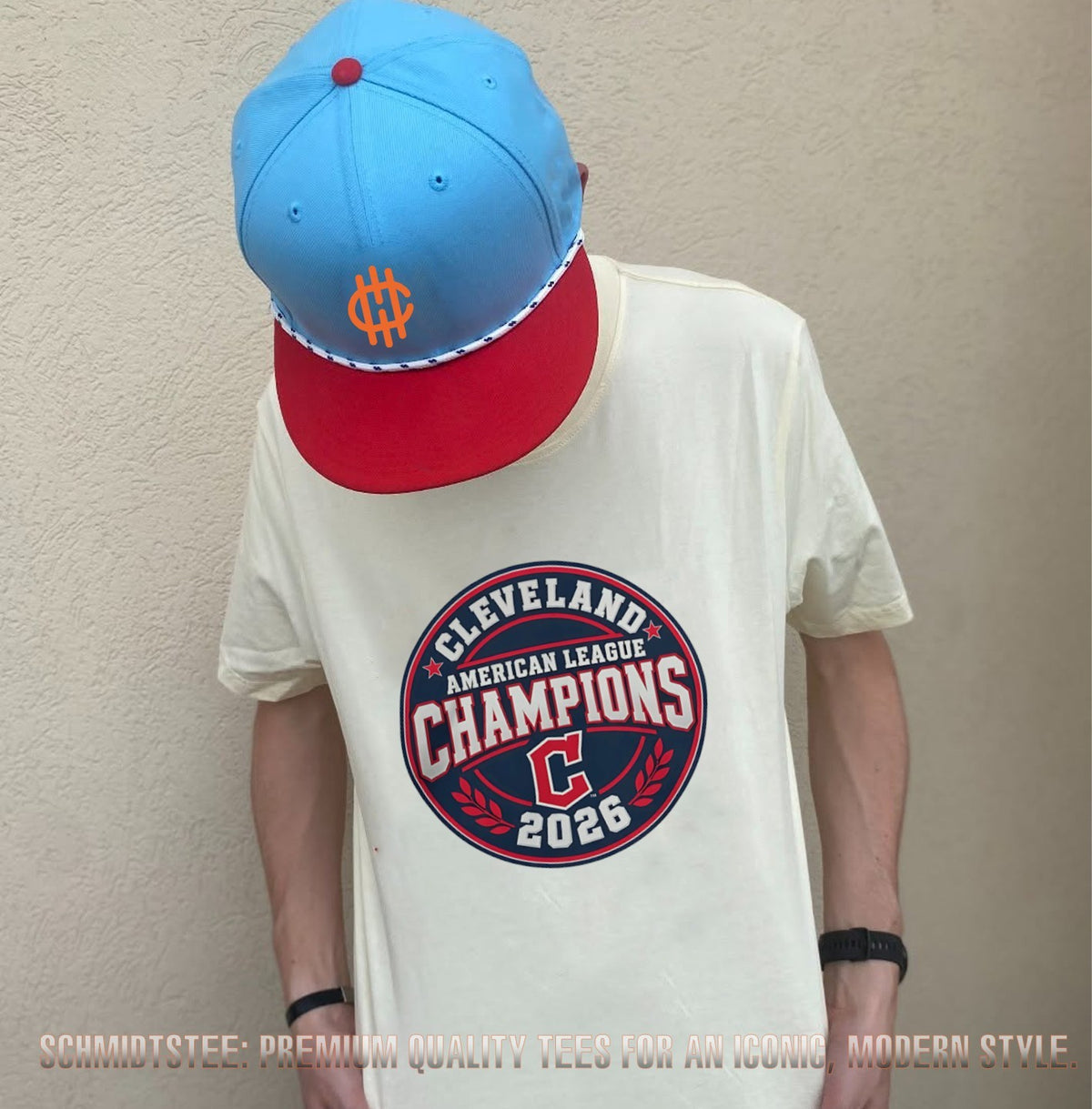 Cleveland Guardians American League Champions 2026 Round Emblem Baseball Fan Shirt