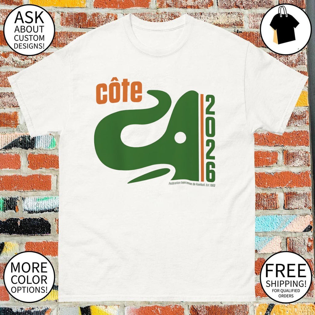 Côte d’Ivoire World Cup 2026 National Football Federation Ivoirienne de Football est 1960 shirt