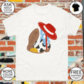 Cowboy boot and hat Taylor for a custom birthday shirt