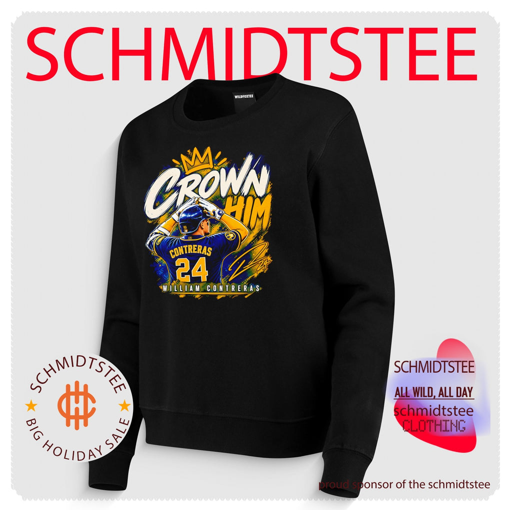 Crown Him William Contreras Milwaukee Brewers NLCS 2026 signature shirt