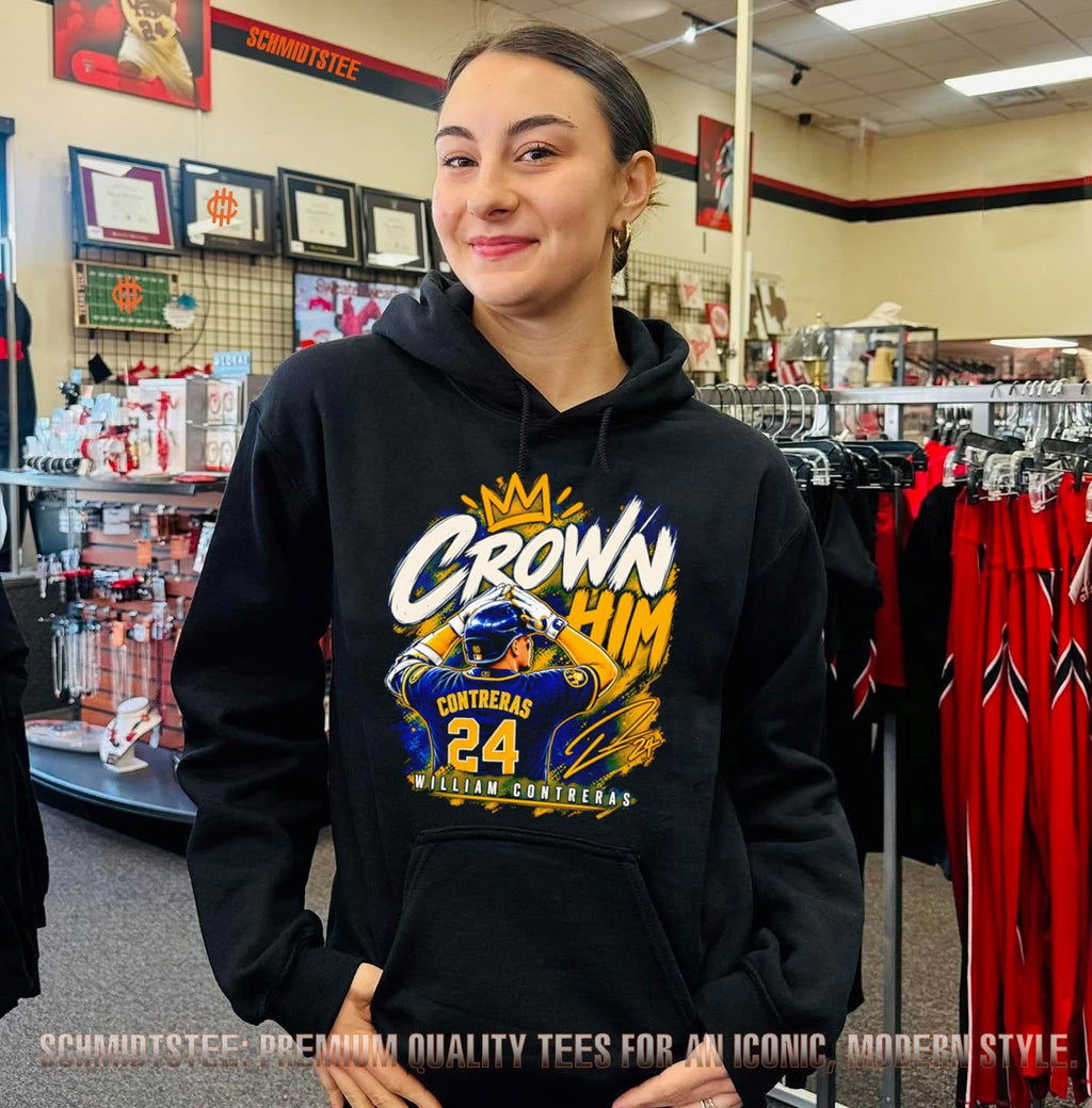 Crown Him William Contreras Milwaukee Brewers NLCS 2026 signature shirt